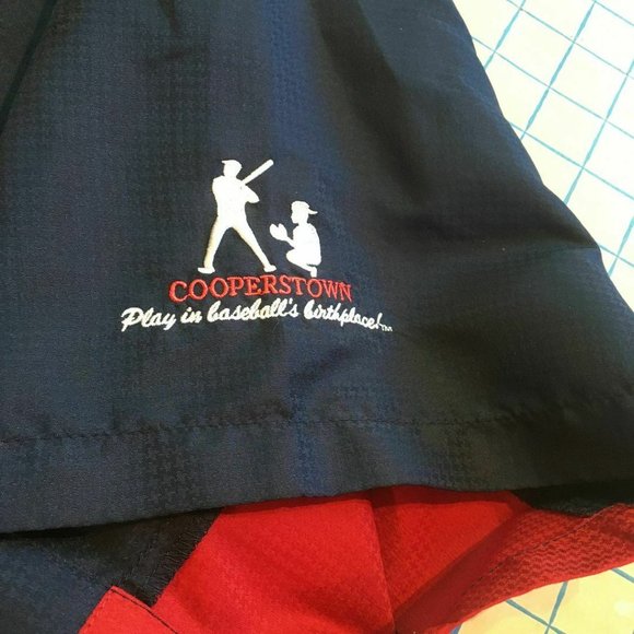 #36 COOPERSTOWN All Star Village Authentic Apparel Blue T-Shirt Size L - Picture 3 of 9